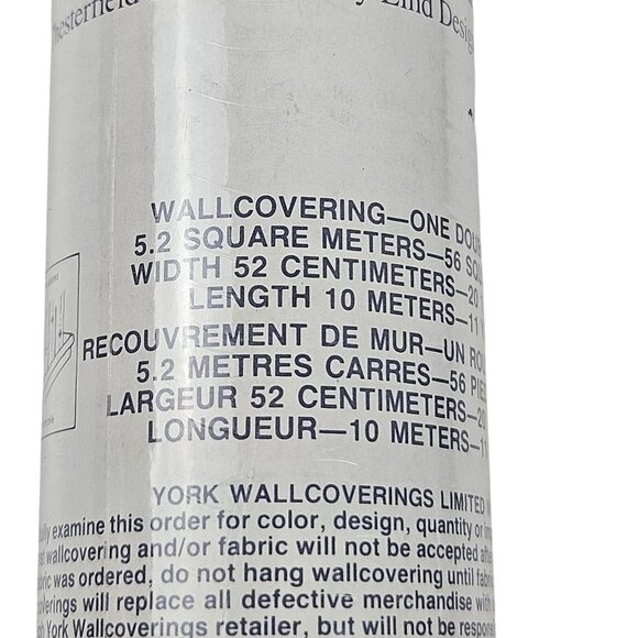 York HC1142 R-01 Wallpaper Textured Green Brown Woven Look Vintage USA 2 Rolls - Picture 4 of 10